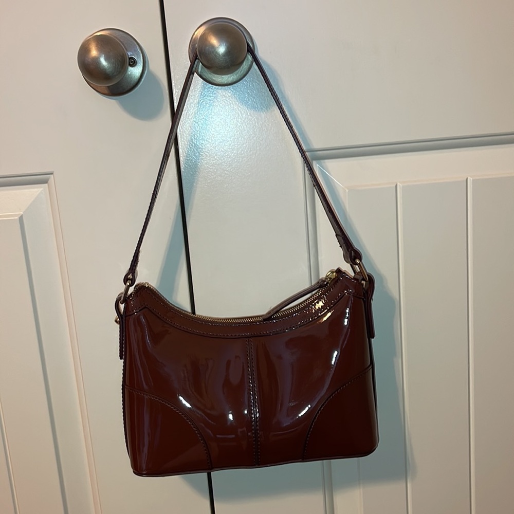 Dooney & Bourke Patent Leather Baguette - Picture 2 of 12
